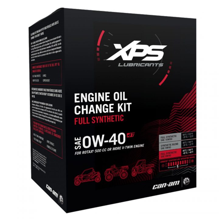 CanAm XPS 4Stroke Synthetic Oil Change Kit for CanAm Defender HD8